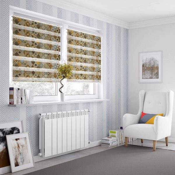 پرده زبرا طرح خاص کد Z2002