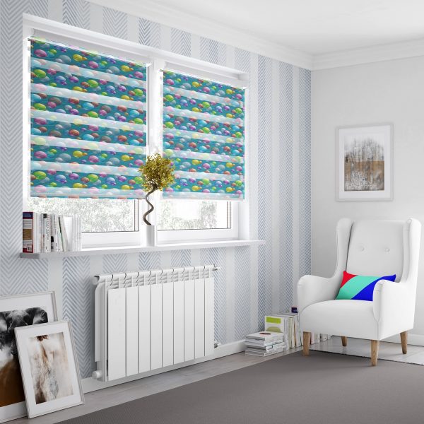 پرده زبرا طرح خاص کد Z2036