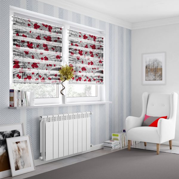 پرده زبرا طرح خاص کد Z2044