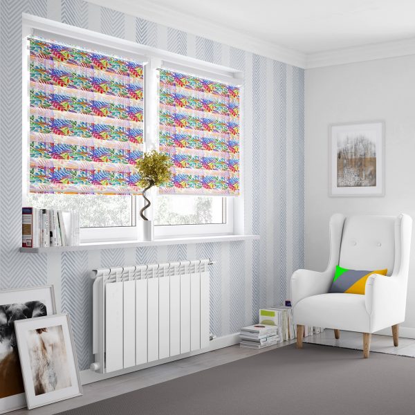 پرده زبرا طرح خاص کد Z2062