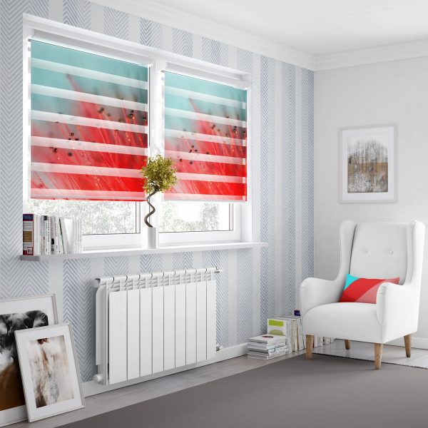 پرده زبرا طرح خاص کد Z2073