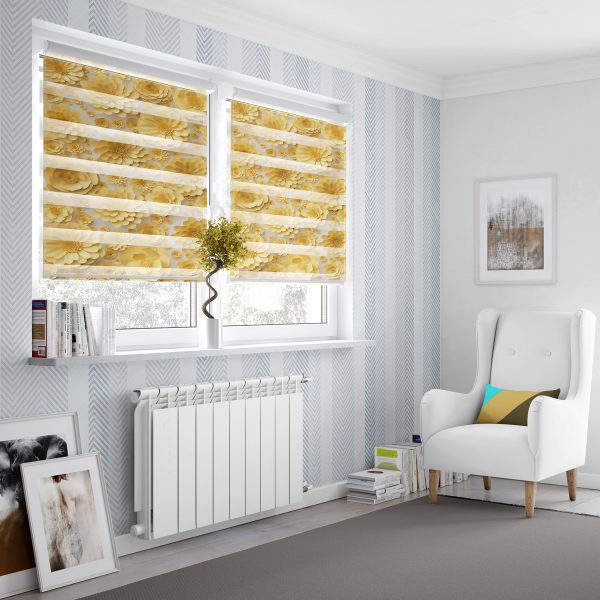 پرده زبرا طرح خاص کد Z2080