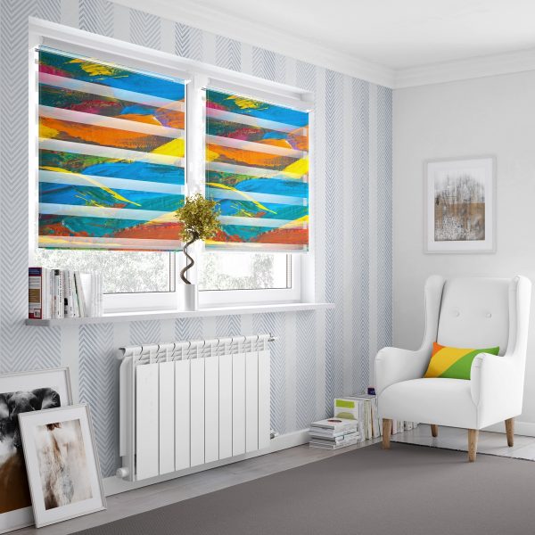 پرده زبرا طرح خاص کد Z2088