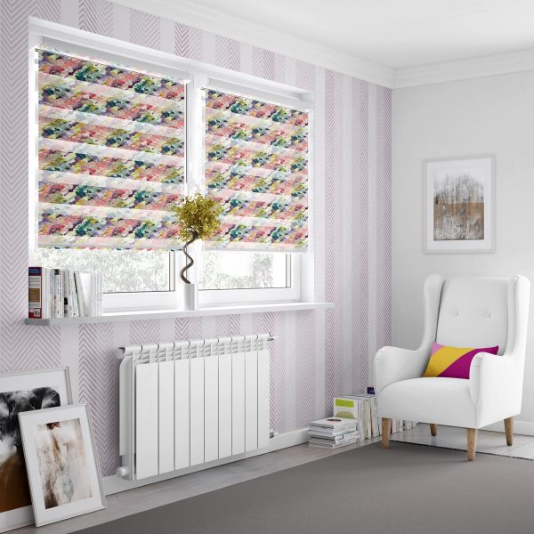 پرده زبرا طرح خاص کد Z2091