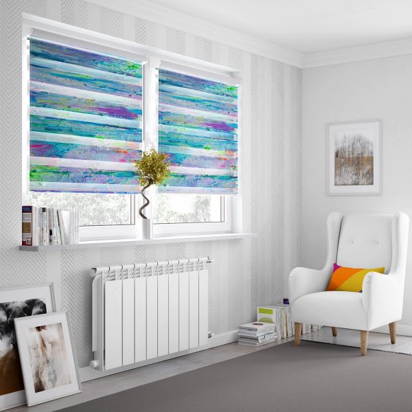 پرده زبرا طرح خاص کد Z2097