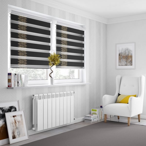 پرده زبرا طرح خاص کد Z2098