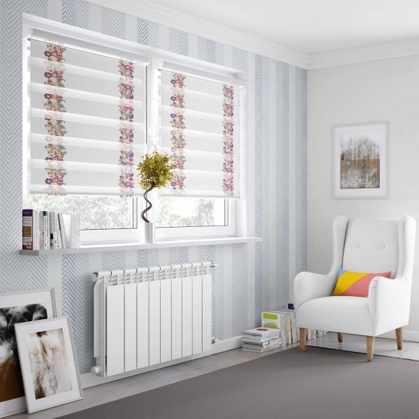 پرده زبرا طرح خاص کد Z2107