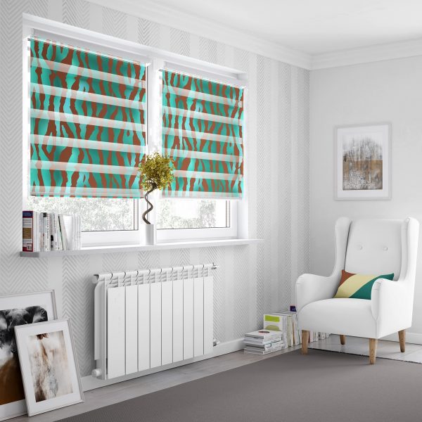 پرده زبرا طرح خاص کد Z2115