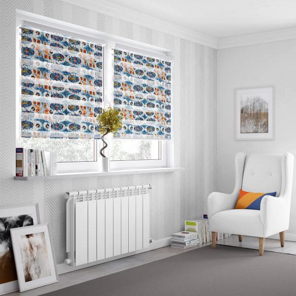 پرده زبرا طرح خاص کد Z2122