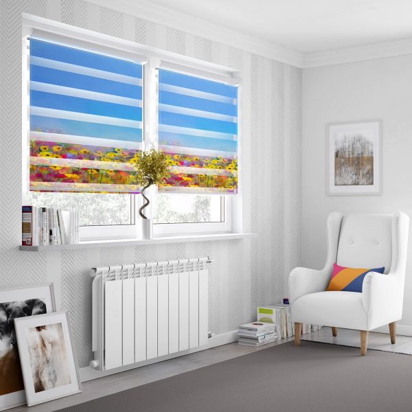 پرده زبرا طرح خاص کد Z2123-2