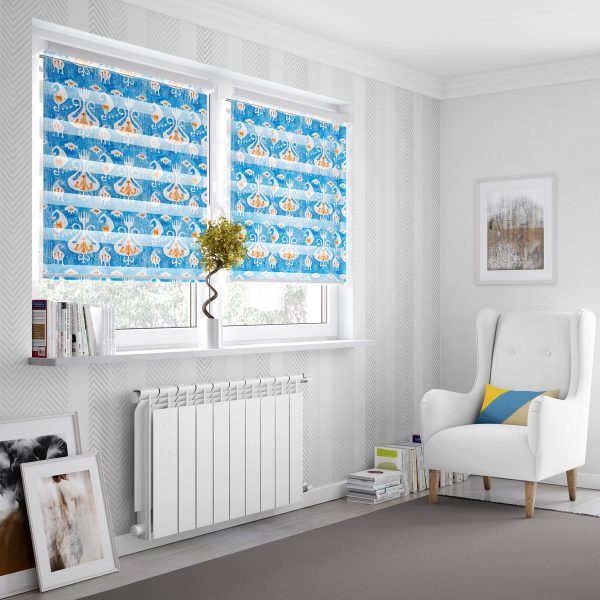 پرده زبرا طرح خاص کد Z2125