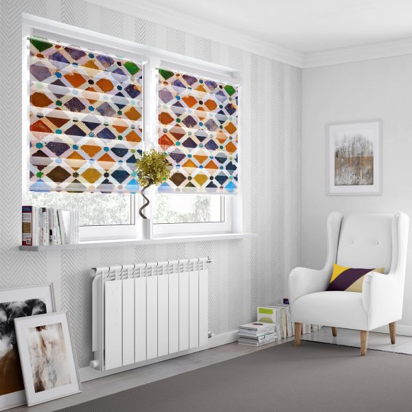 پرده زبرا طرح خاص کد Z2126