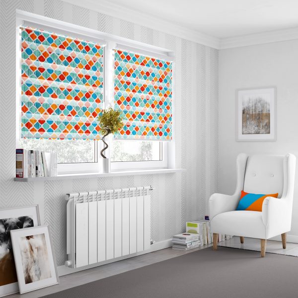 پرده زبرا طرح خاص کد Z2127