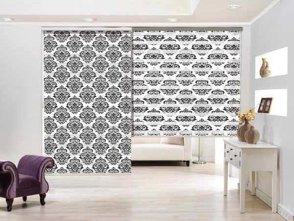 پرده زبرا طرح خاص کد Z2140