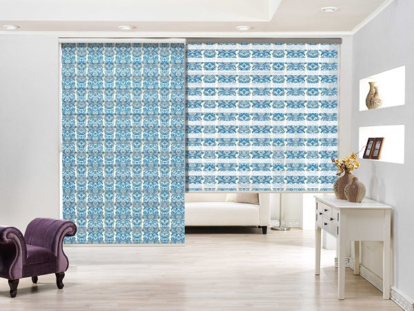 پرده زبرا طرح خاص کد Z2142