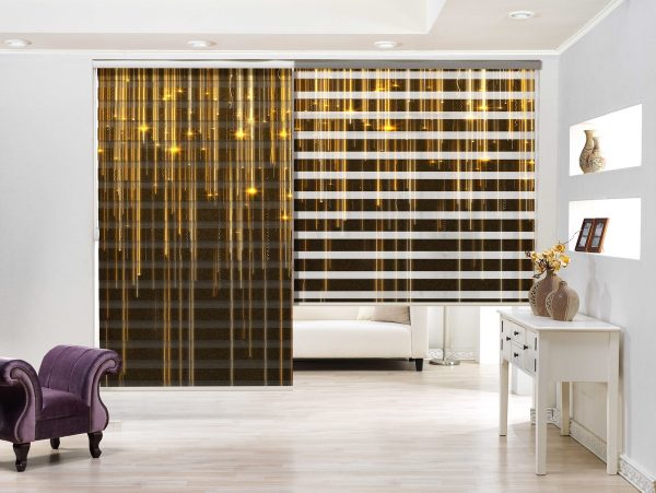 پرده زبرا طرح خاص کد Z2146