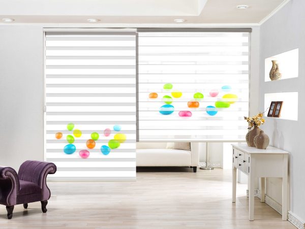 پرده زبرا طرح خاص کد Z2152