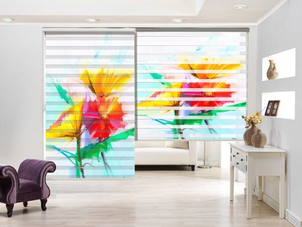 پرده زبرا طرح خاص کد Z2169