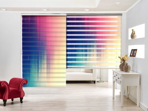 پرده زبرا طرح خاص کد Z2172