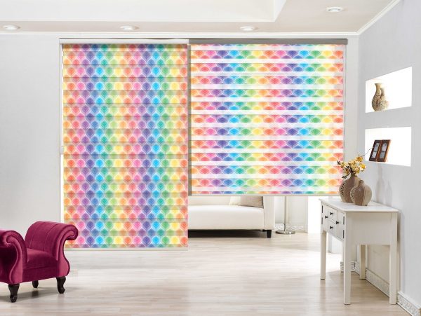 پرده زبرا طرح خاص کد Z2195