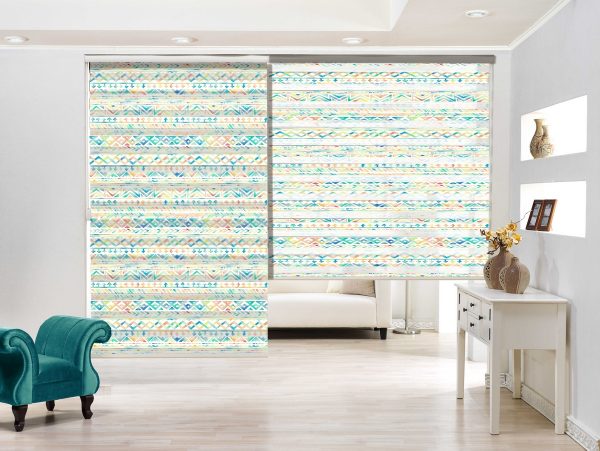 پرده زبرا طرح خاص کد Z2207