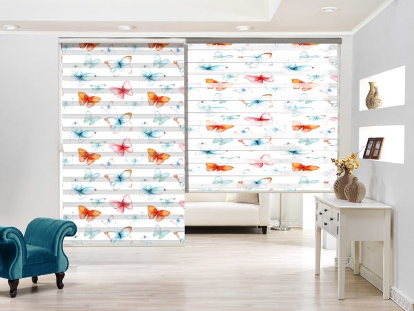 پرده زبرا طرح خاص کد Z2210