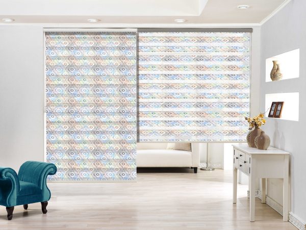 پرده زبرا طرح خاص کد Z2214