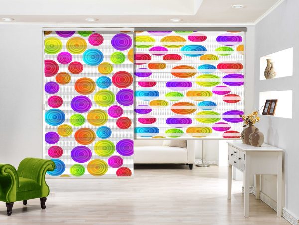 پرده زبرا طرح خاص کد Z2228