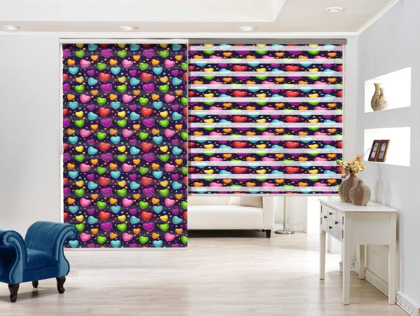 پرده زبرا طرح خاص کد Z2241