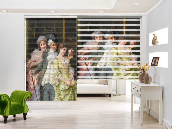 پرده زبرا طرح نقاشی کد Z2244