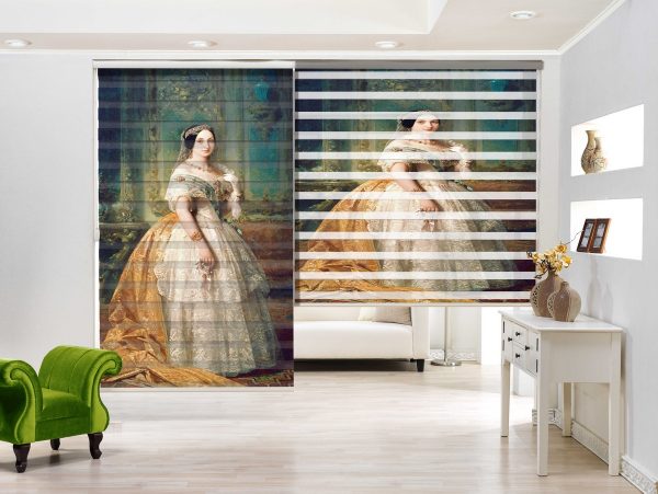 پرده زبرا طرح نقاشی کد Z2245