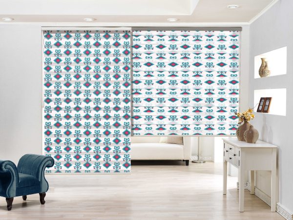 پرده زبرا طرح خاص کد Z2262