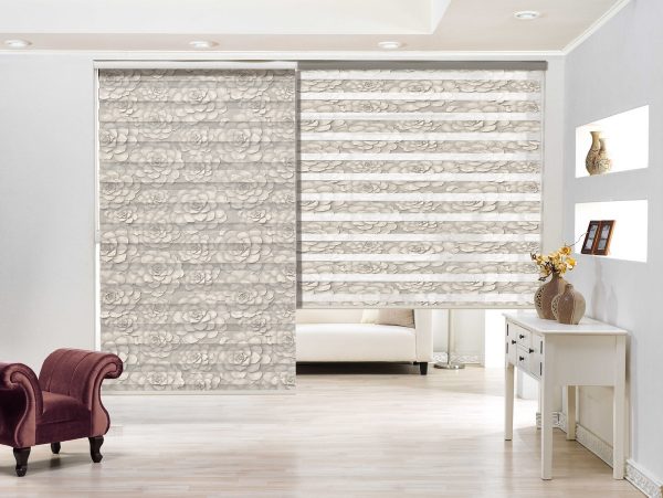 پرده زبرا طرح خاص کد Z2264