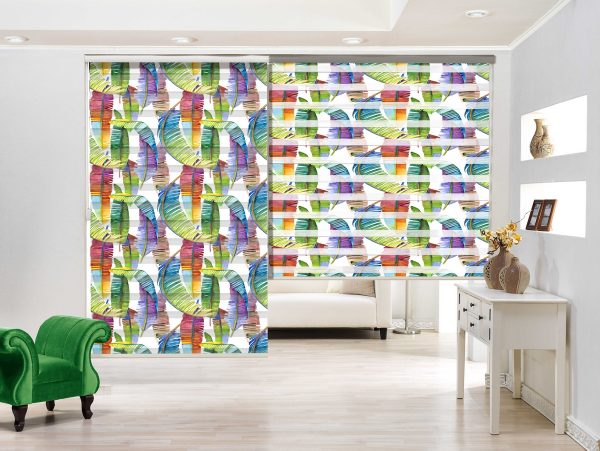 پرده زبرا طرح خاص کد Z2265