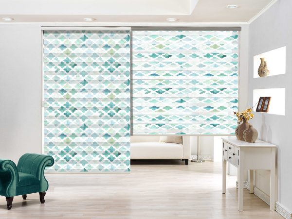 پرده زبرا طرح خاص کد Z2266