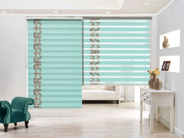 پرده زبرا طرح خاص کد Z2267