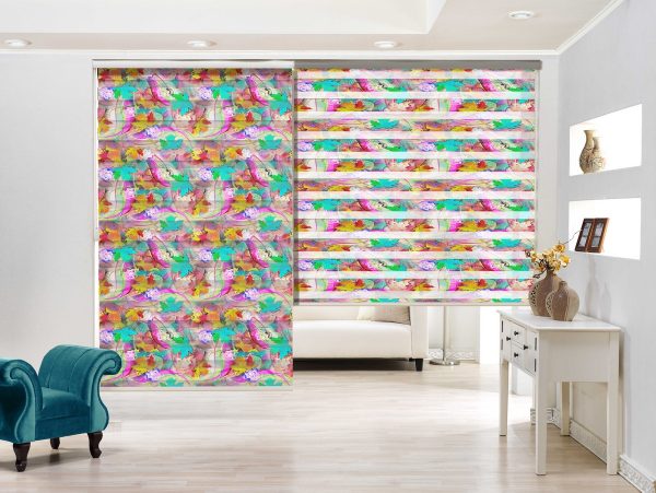 پرده زبرا طرح خاص کد Z2271