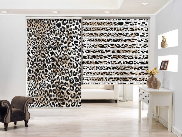 پرده زبرا طرح خاص کد Z2280