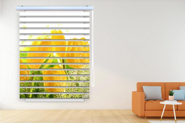 پرده زبرا طرح گل کد Z3077