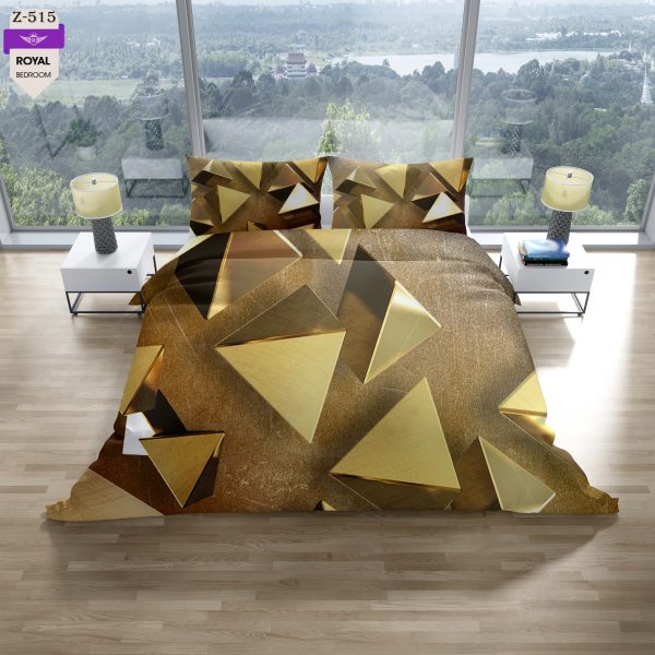 روتختی و ملحفه (دو نفره) طرح مدرن  کد 515-Modern