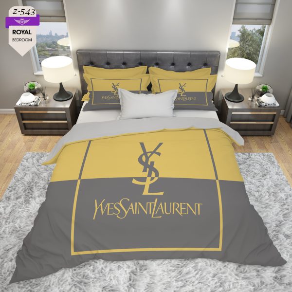 روتختی و ملحفه (دو نفره) طرح سنت لورن کد 543  -St. Laurent