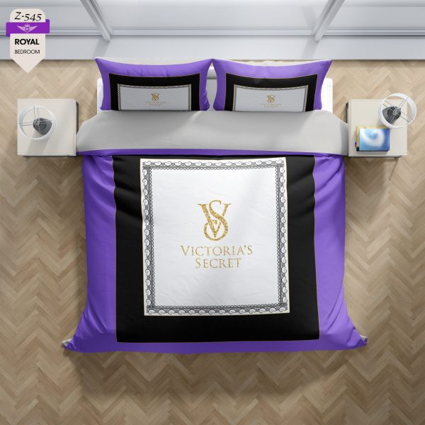 روتختی و ملحفه (دو نفره) طرح ویکتوریا سکرت کد 545-Victoria's Secret