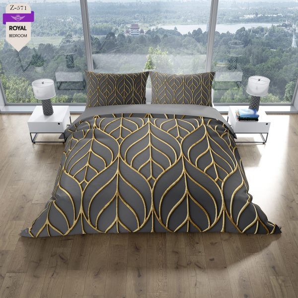 روتختی و ملحفه (دو نفره) طرح مدرن کد 571-Modern