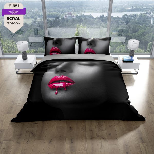 روتختی و ملحفه (دو نفره) طرح دختر کد 621-Girl