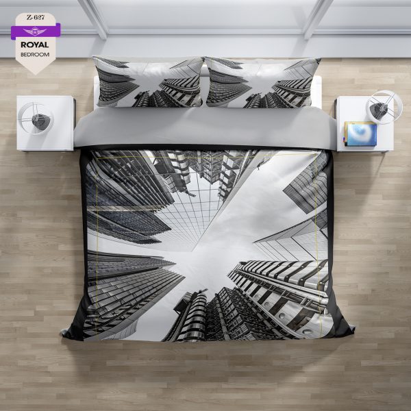 روتختی و ملحفه (دو نفره) طرح سازه کد 627-Structure