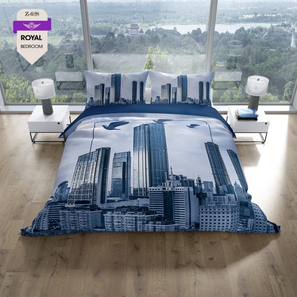 روتختی و ملحفه (دو نفره) طرح سازه کد 628-Structure