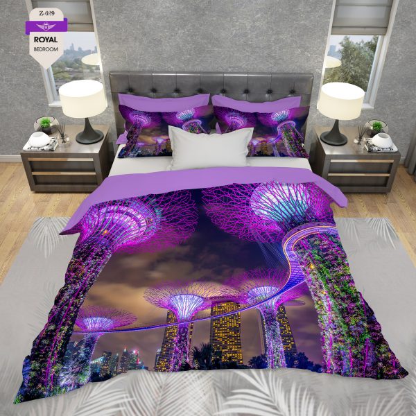 روتختی و ملحفه (دو نفره) طرح سازه کد 629-Structure