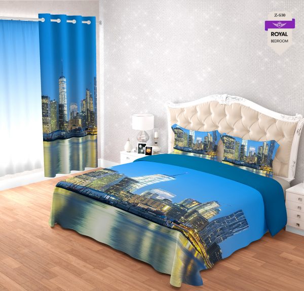 روتختی و ملحفه (دو نفره) طرح سازه کد 630-Structure