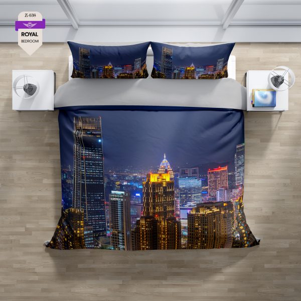 روتختی و ملحفه (دو نفره) طرح سازه کد 638-Structure