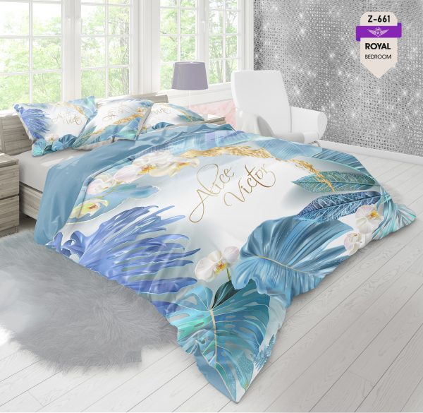 روتختی و ملحفه (دو نفره) طرح مدرن کد 661-Modern